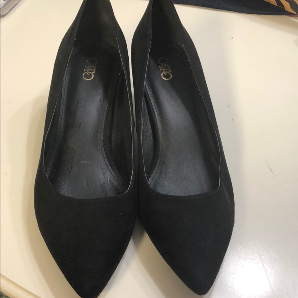 Black Pointed Toe Women's Flats - Unbranded